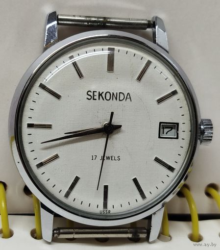 Часы "Sekonda" by Полёт,костюмные, циферблат гильоше