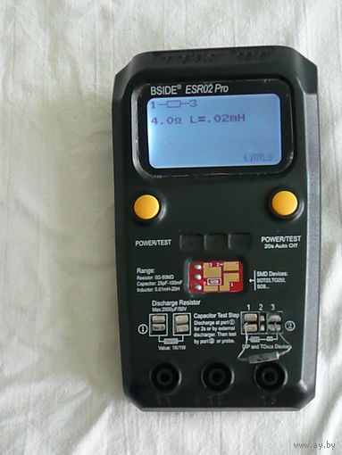 ESR02 PRO  измеритель электронных компонентов