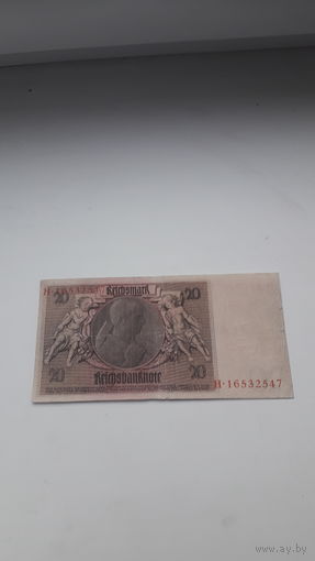 ГЕРМАНИЯ 20 марок 1929 год