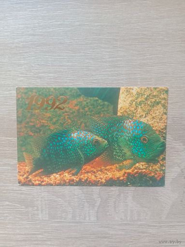 Календарик 1992