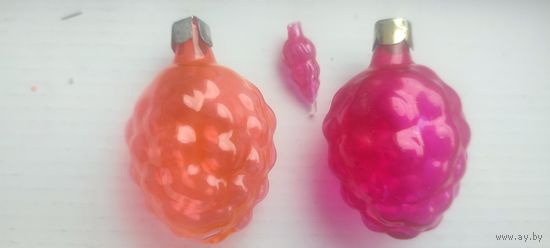 Новогодняя игрушка СССР "Малинка"