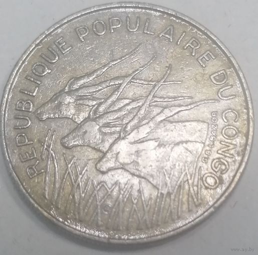 8.12 Конго 100 франков 1971