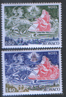 МОН. 1288/89. 1977. Рождество. ЧиСт.