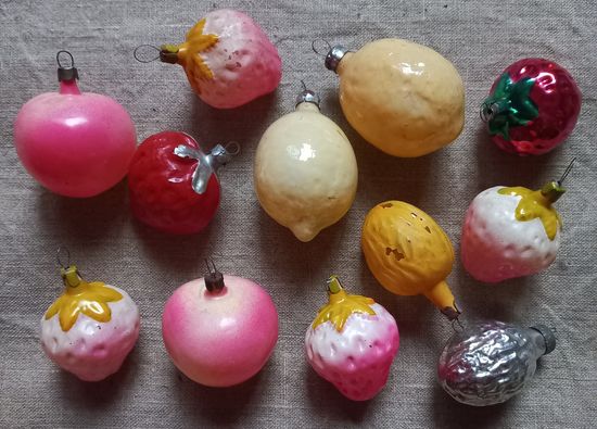 Ёлочные игрушки СССР цена за все