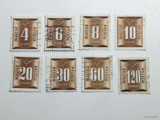 Венгрия 1951. Доплатные марки
