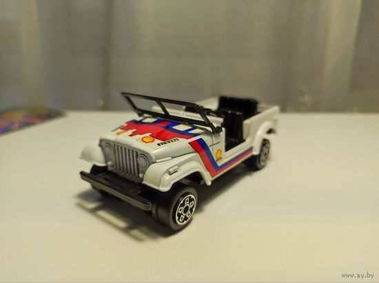 Jeep CJ-7 1:43 Bburago Made in Italy машинка металлическая модель автомобиля джип
