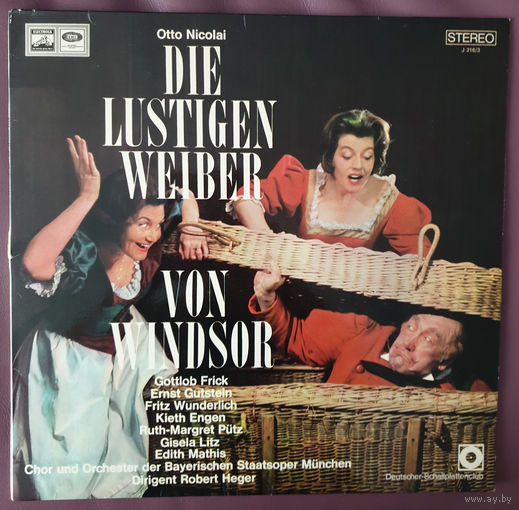 LP Otto Nikkolai Die Lustingen Weiber Von Windsor