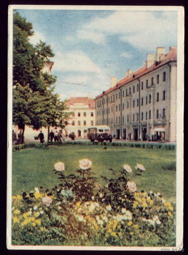 1953 год Эстония Тарту Советская улица
