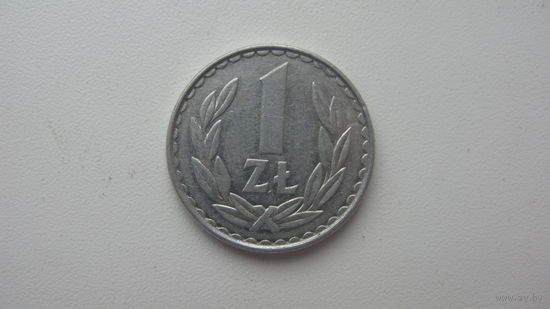 . Польша 1 злотый  1982 г.