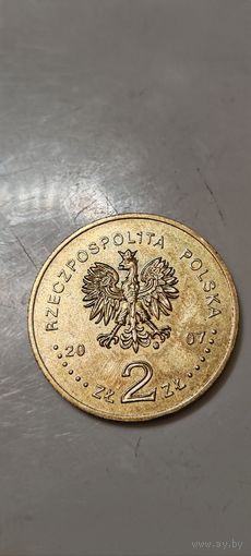 Польша 2 злотых 2007