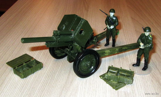 Солдатики фирмы "Звезда" пушка М-30 "Матушка" с расчетом