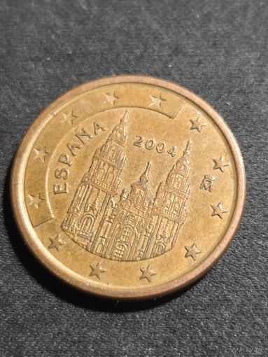 Испания 5 евроцентов 2004