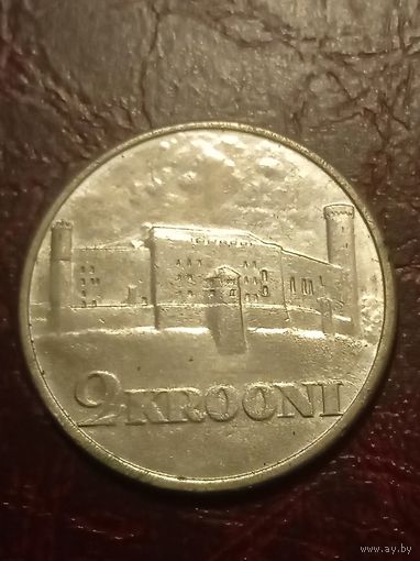Монета 2 кроны 1930 г Эстония