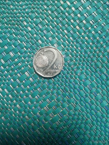 2 кроны 2002 Чехия