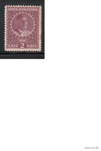 Черногория(Королевство)-1913,(Мих.87) *  , Стандарт, Король Никола I,(1)
