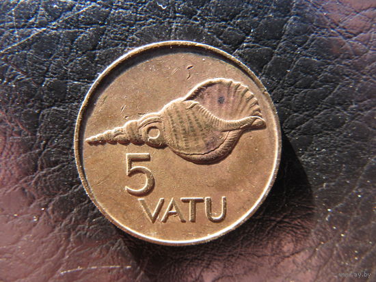 Вануату. 5 вату.1990. С 20 копеек. Распродажа коллекции. Смотрите другие лоты.