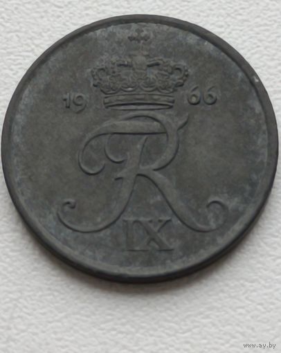 Дания. 1 оре 1966 года.