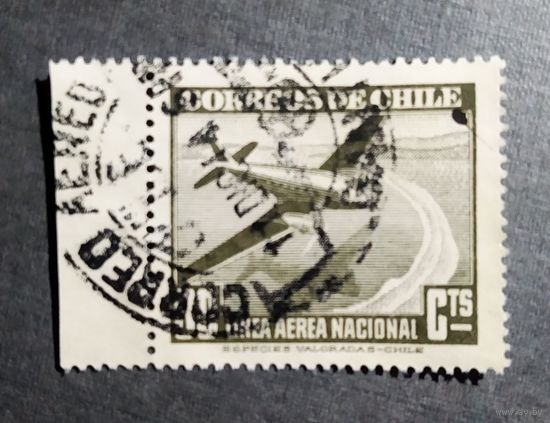 Марка Чили 1942 - 1946 Авиапочта