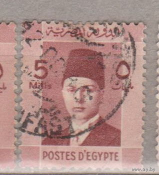 Известные люди Личности Король Фарук Египет 1937 год  лот 5