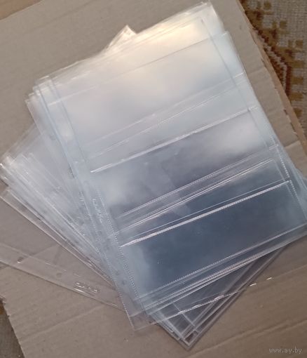 Большой лот листов для банкнот. Все лоты с 1 рубля!