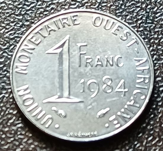 Западная Африка (ВСЕАО) 1 франк, 1984    ( 1-1-6 )