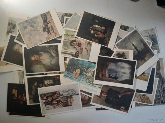 Паштоўкі СССР, каля 75 шт.