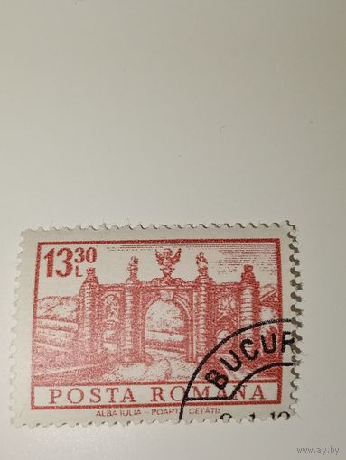 Румыния 1972 ворота крепости Альба-Юлия