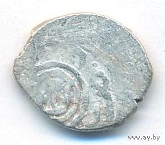 Крымское ханство Акче Хан Сахиб-Гирей 1533-1541 Монетный двор Кырк-Ер серебро _состояние VF-