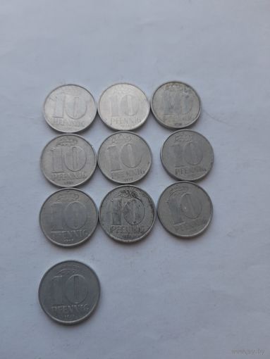Монеты Германии. ГДР.