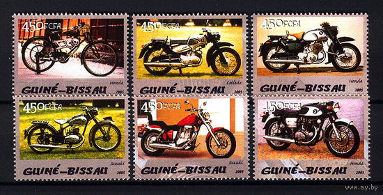 2005 Гвинея-Бисау. Мотоциклы
