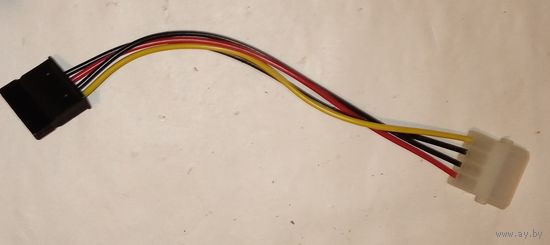 Переходник питания molex-SATA