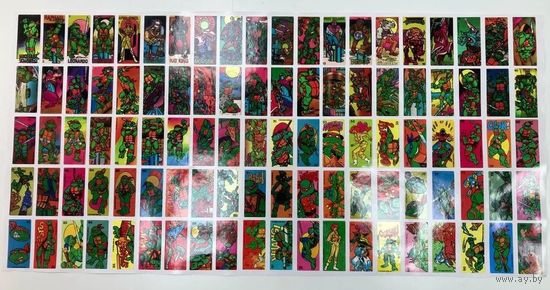 Наклейки Вкладыши Черепашки ниндзя Репринт