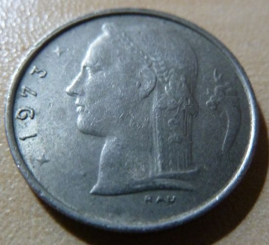 1 франк 1973 BELGIQUE