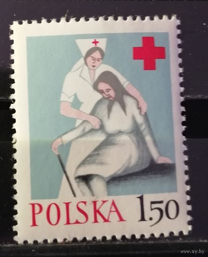 Польша 1977 Красный крест