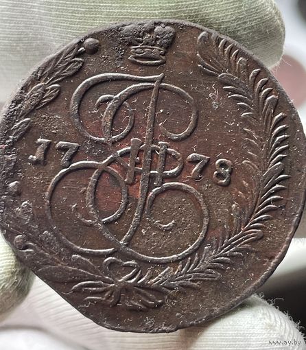 5 копеек 1778 ЕМ без МЦ.Кладовая.