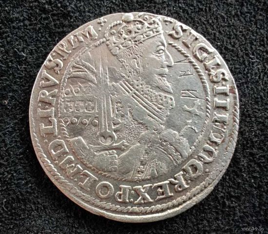 Орт 1621 г. Сигизмунд. С рубля.