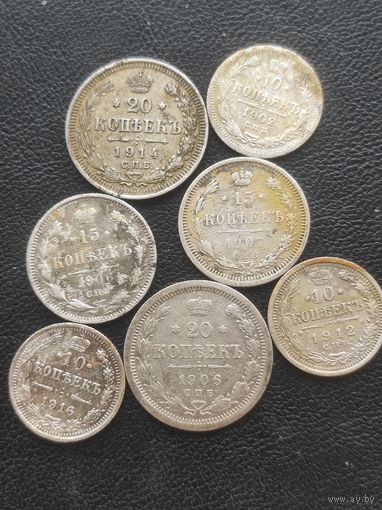 Лот серебра