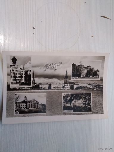 Почтовая карточка Рига