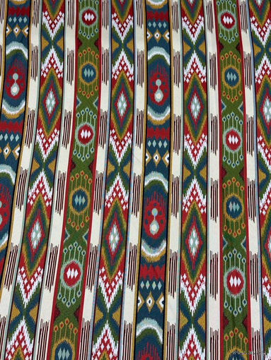 Гобеленовая ткань, с рисунком, в технике Уильяма Морриса