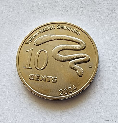 Кокосовые острова (Килинг) 10 центов 2004