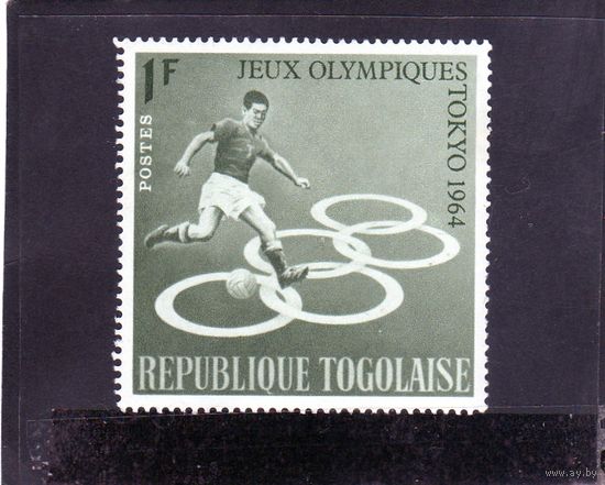 Того.Футбол.Олимпийские игры.Токио.1964.