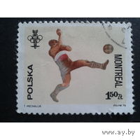 Марки Польша 1976. ОИ . 1 марка из серии.