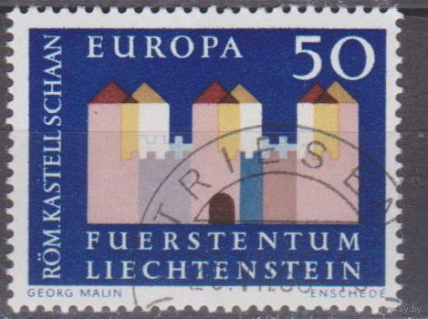 Евросепт Марка ЕВРОПЫ Лихтенштейн 1964 год Лот 53 менее 30 % от каталога по курсу 3 р ПОЛНАЯ СЕРИЯ