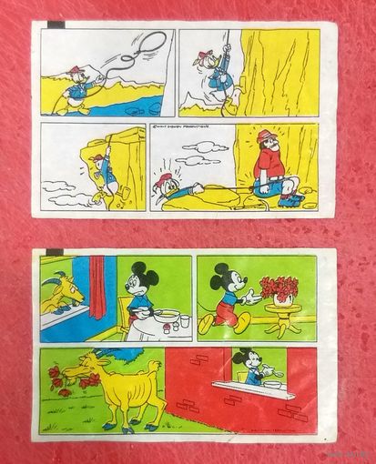 Вкладыши Жвачки Дональд Дак * Donald Duck * (2)