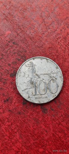Индонезия 100 рупиан 2000