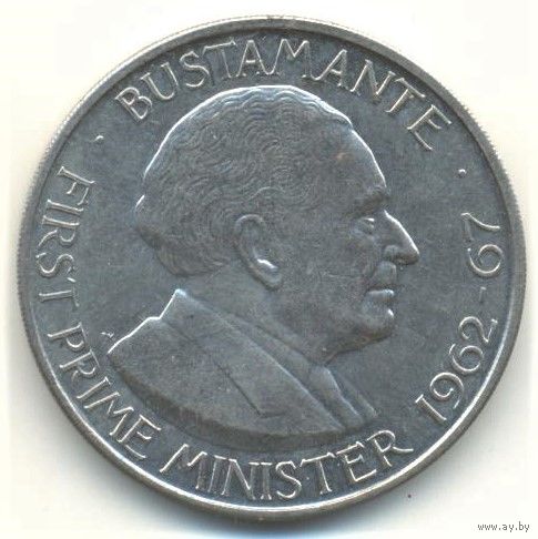 Ямайка. 1 доллар 1969 г.