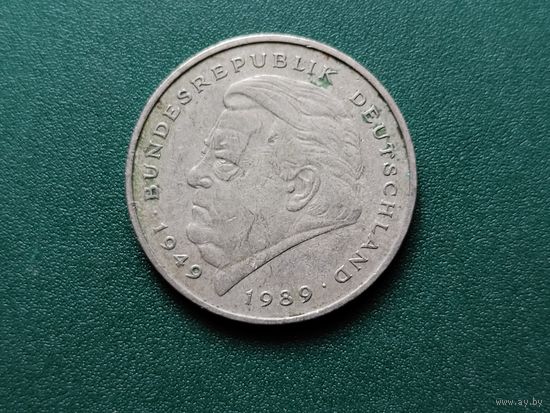 2 марки ФРГ.