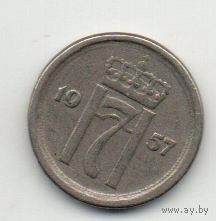 КОРОЛЕВСТВО НОРВЕГИЯ. 10 ЭРЕ 1957.