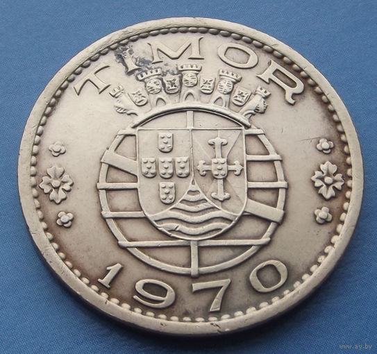 Тимор. 1 эскудо 1970