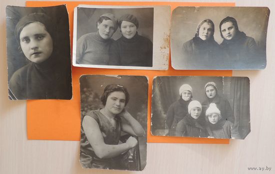Фото "Портреты", Зап. Беларусь, 1930-е гг.